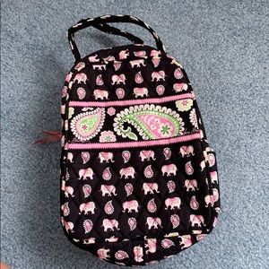 NEVER Used Vera Bradley Pink Elephant Lunch Bag
